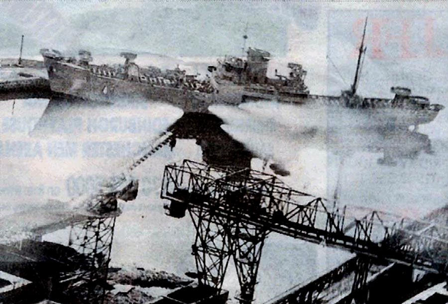 Avionski napad na njemački ratni brod Kuckuck 24. veljače 1945.
