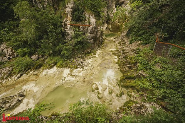 KOrito rijeke Mirne - staza Sedam slapova